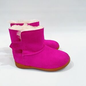 UGG Kids Boots in Fuchsia and Cream